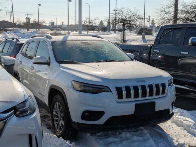 used 2021 Jeep Cherokee car, priced at $19,000