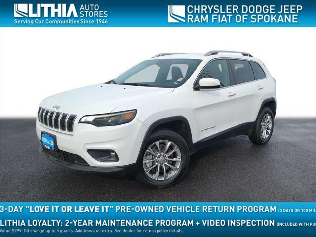 used 2021 Jeep Cherokee car, priced at $19,000