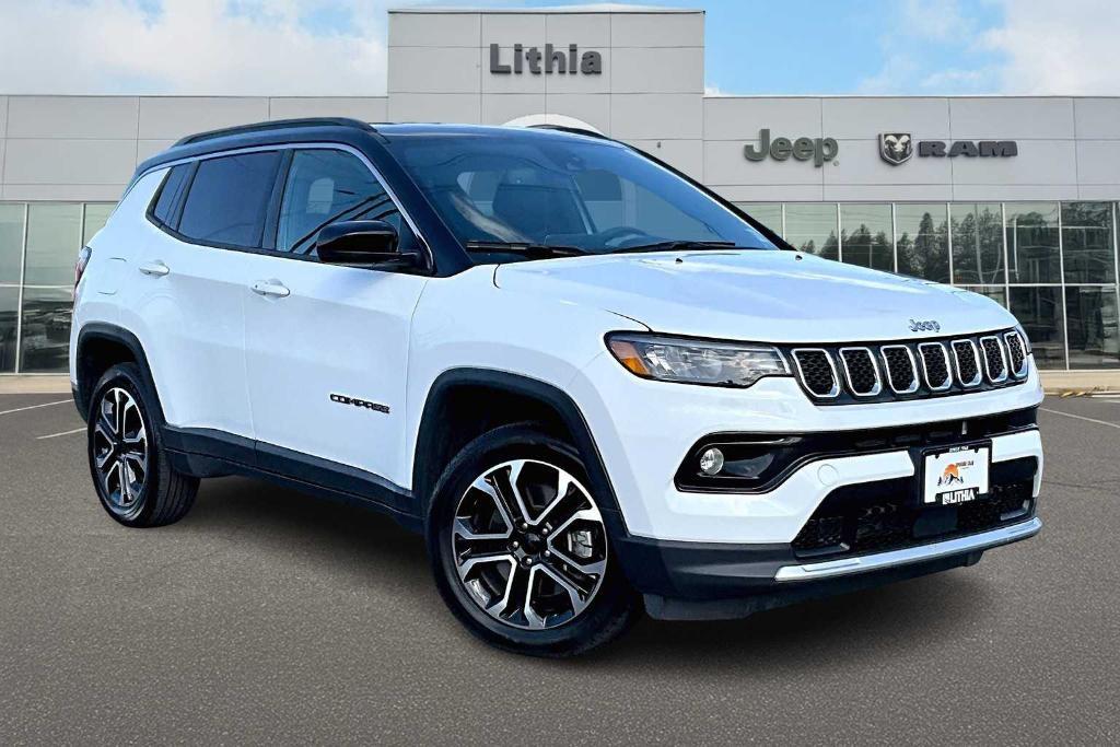 used 2023 Jeep Compass car, priced at $25,000