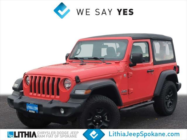 used 2018 Jeep Wrangler car, priced at $21,398