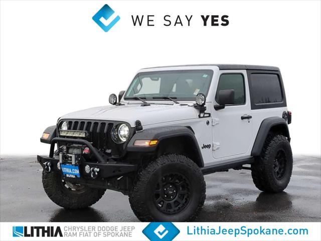 used 2022 Jeep Wrangler car, priced at $33,292