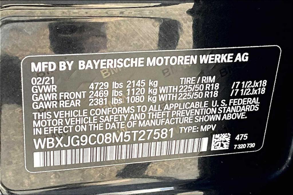 used 2021 BMW X1 car, priced at $26,000