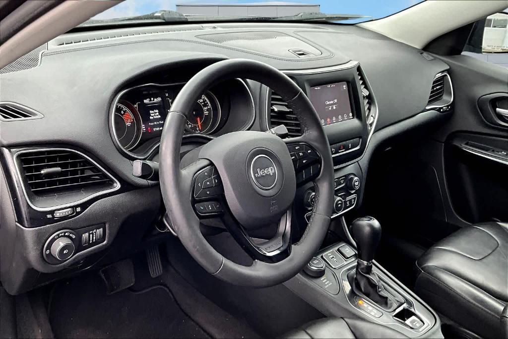 used 2021 Jeep Cherokee car, priced at $20,900