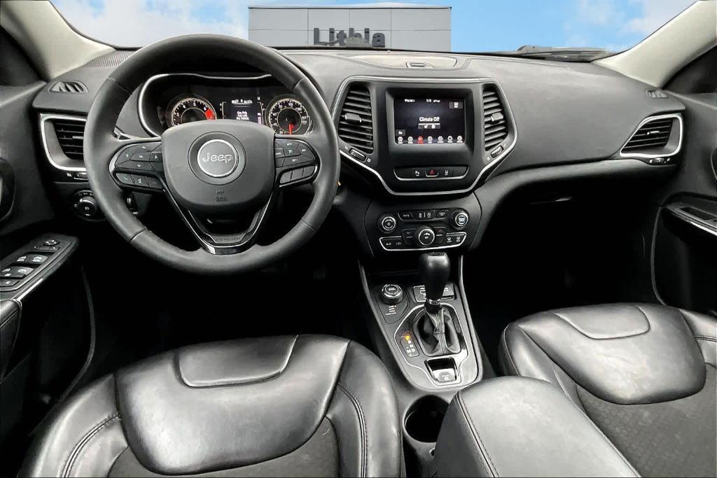 used 2021 Jeep Cherokee car, priced at $20,900