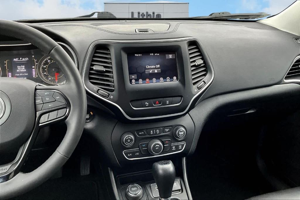 used 2021 Jeep Cherokee car, priced at $20,900