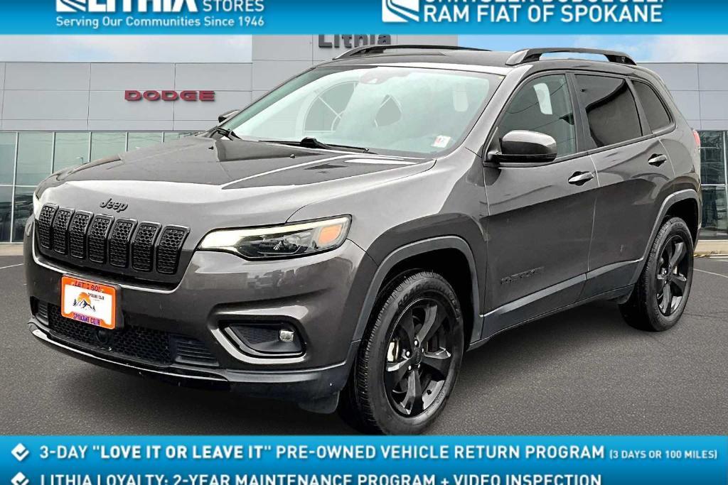 used 2021 Jeep Cherokee car, priced at $20,900