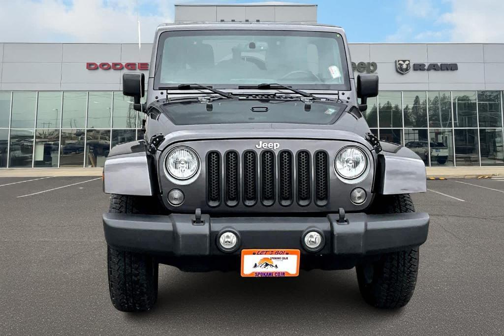 used 2017 Jeep Wrangler Unlimited car, priced at $21,900
