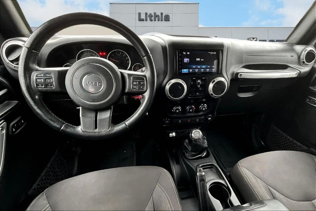 used 2017 Jeep Wrangler Unlimited car, priced at $21,900