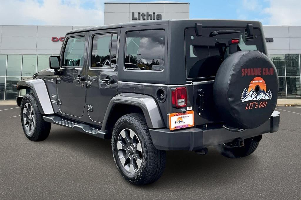 used 2017 Jeep Wrangler Unlimited car, priced at $21,900