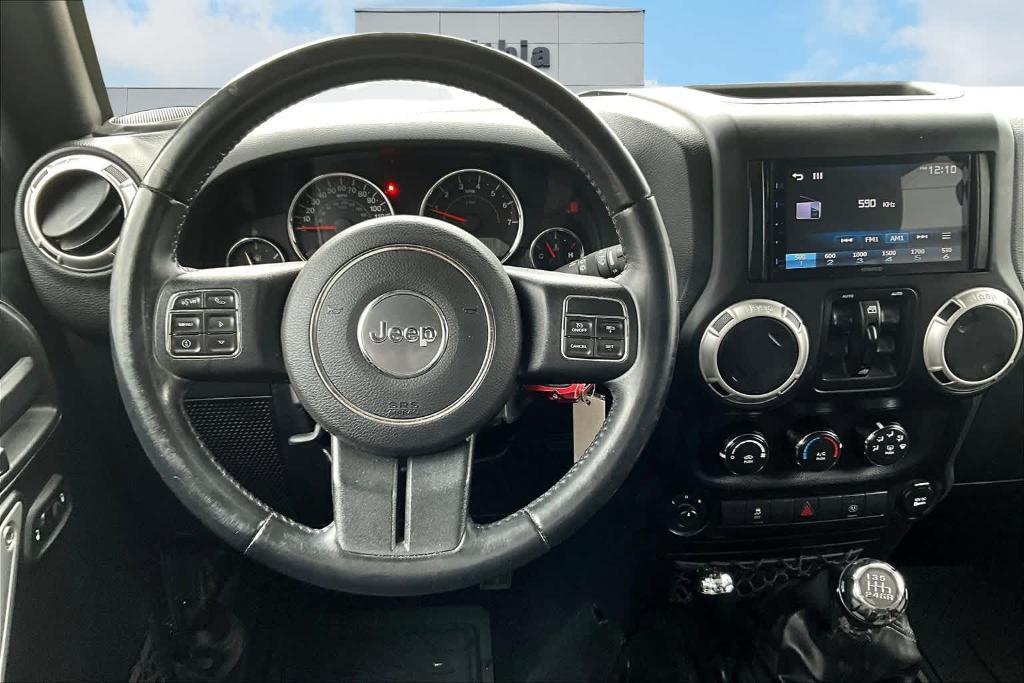 used 2017 Jeep Wrangler Unlimited car, priced at $21,900
