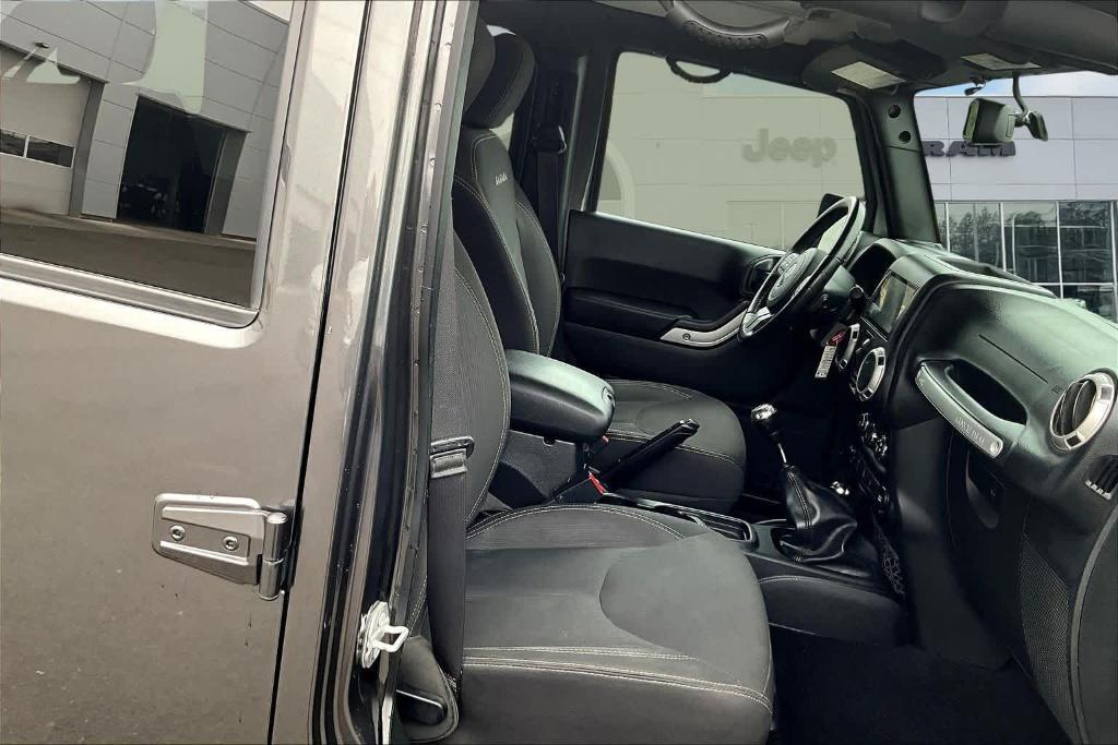 used 2017 Jeep Wrangler Unlimited car, priced at $21,900
