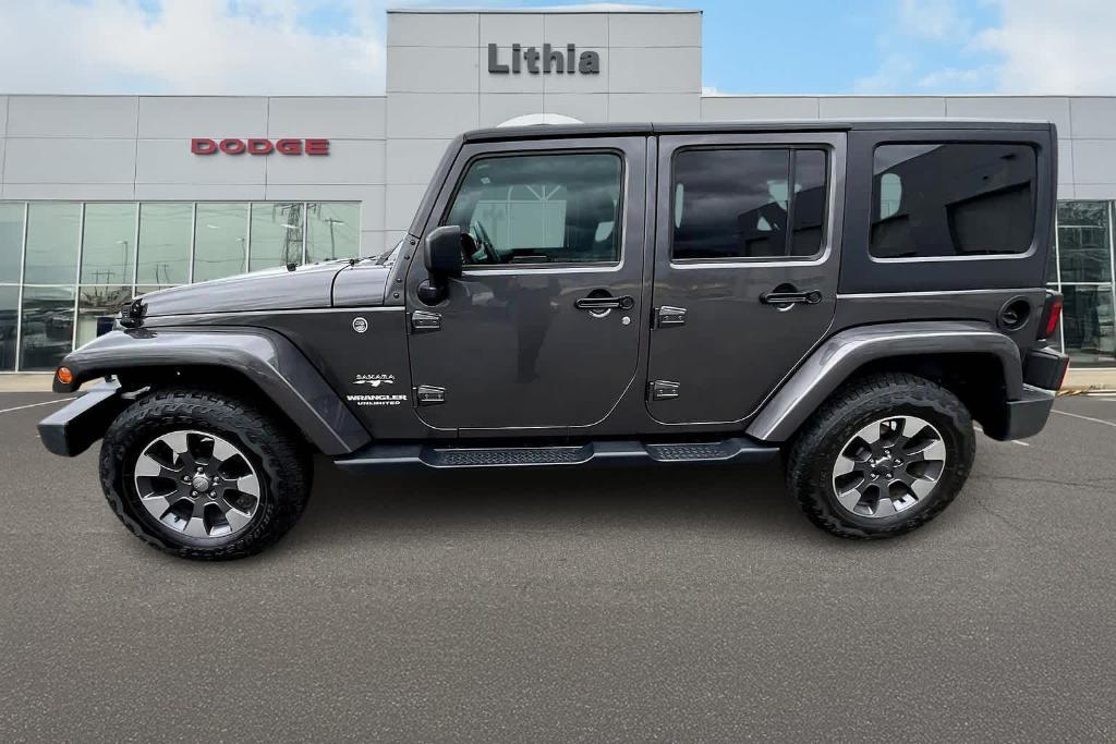 used 2017 Jeep Wrangler Unlimited car, priced at $21,900