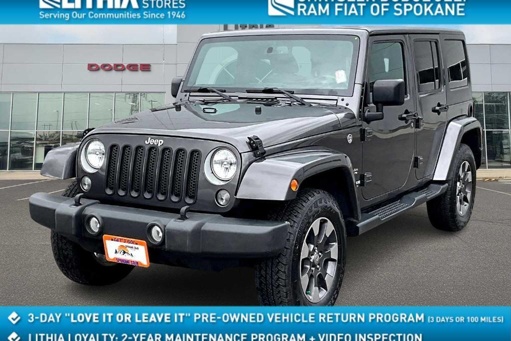 used 2017 Jeep Wrangler Unlimited car, priced at $21,900