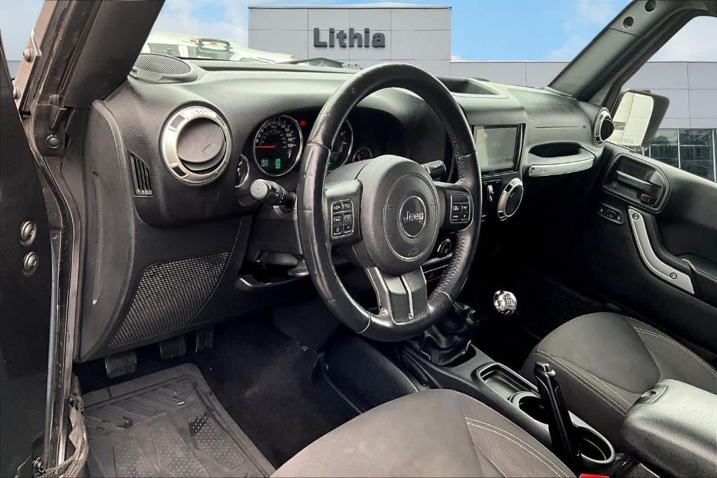 used 2017 Jeep Wrangler Unlimited car, priced at $21,900