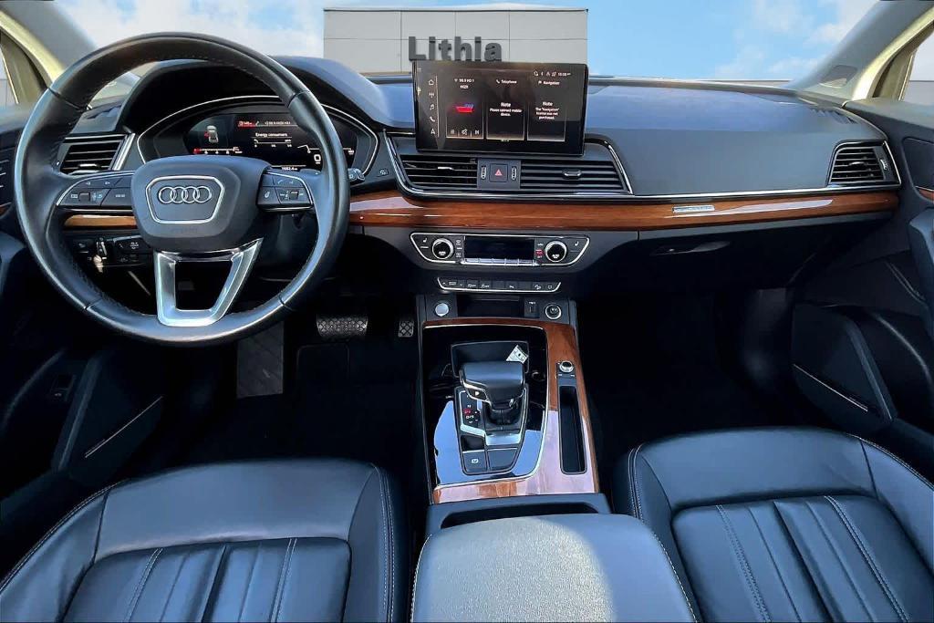 used 2023 Audi Q5 car, priced at $27,400