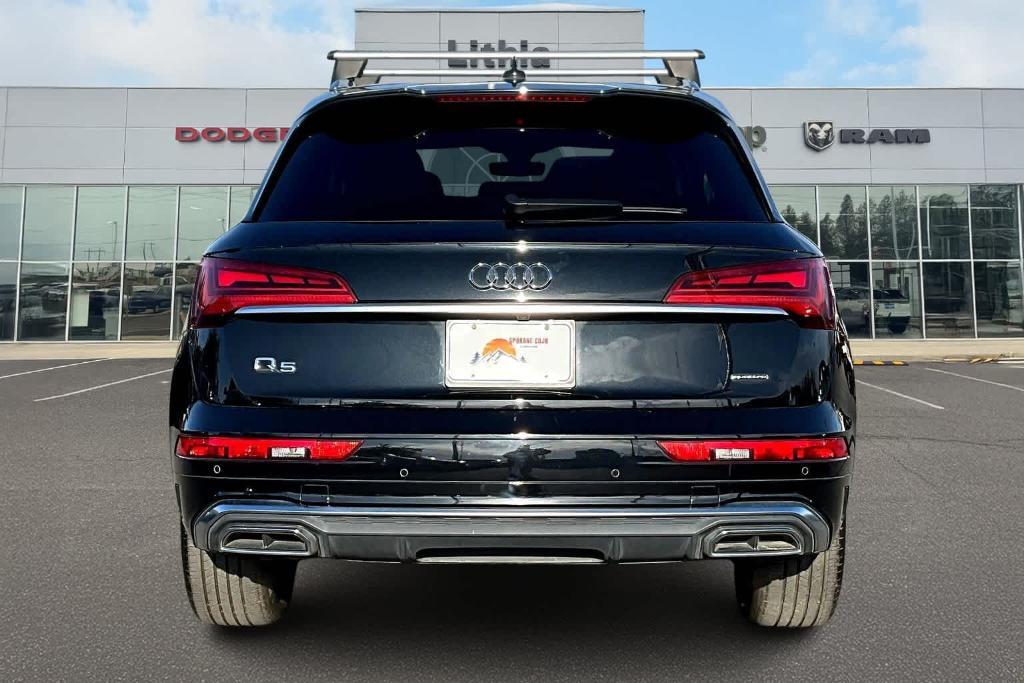 used 2023 Audi Q5 car, priced at $27,400