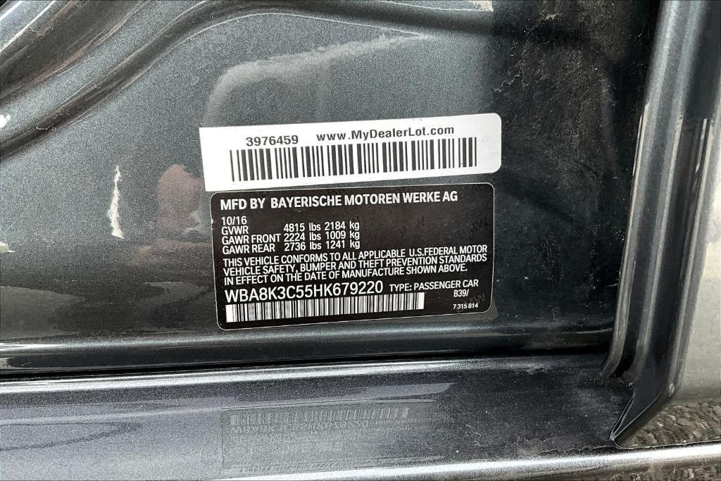 used 2017 BMW 330 car, priced at $20,000