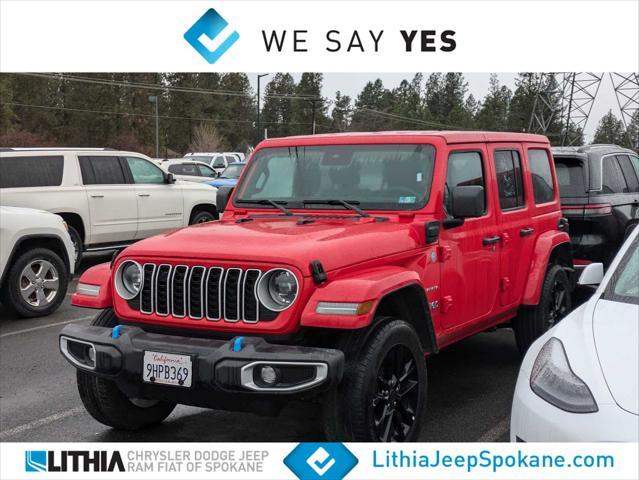 used 2024 Jeep Wrangler 4xe car, priced at $40,149