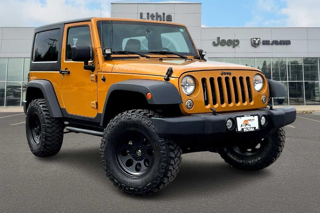used 2014 Jeep Wrangler car, priced at $20,900