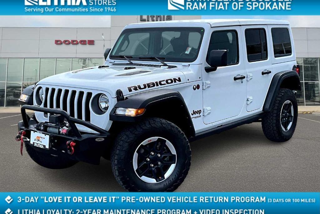 used 2021 Jeep Wrangler Unlimited car, priced at $38,000