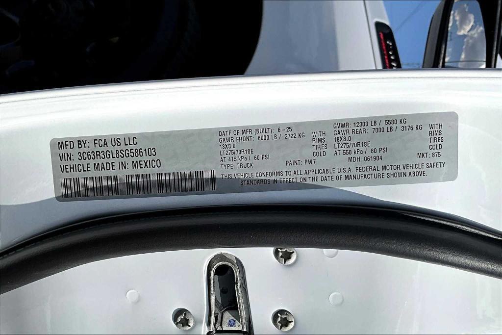 new 2025 Ram 3500 car, priced at $68,900
