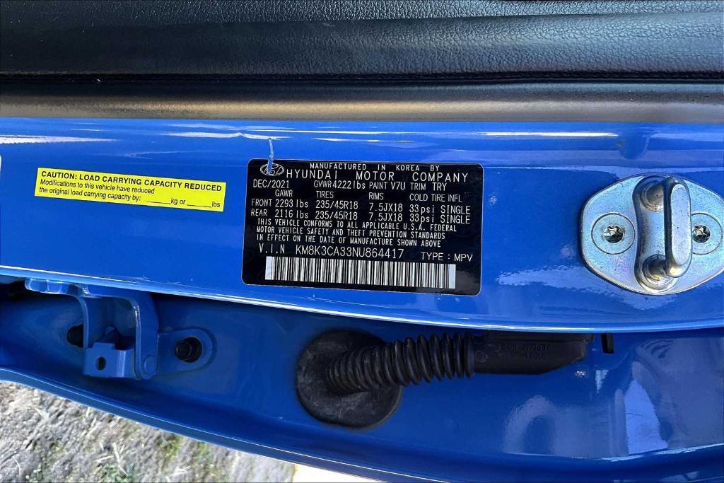 used 2022 Hyundai Kona car, priced at $22,900