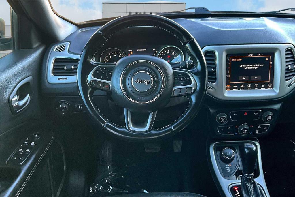 used 2021 Jeep Compass car, priced at $18,900