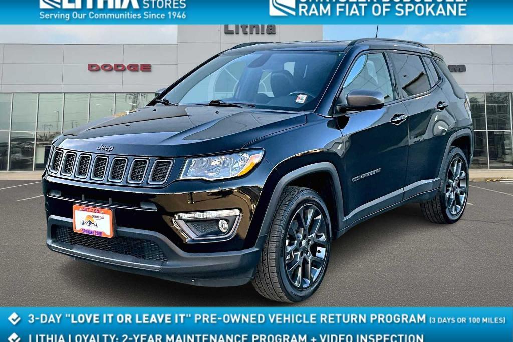 used 2021 Jeep Compass car, priced at $18,900