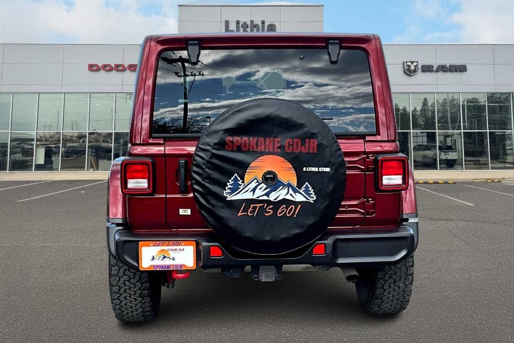 used 2021 Jeep Wrangler Unlimited car, priced at $39,700