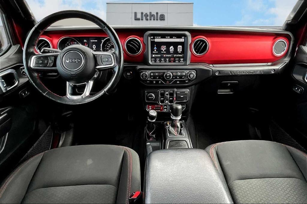 used 2021 Jeep Wrangler Unlimited car, priced at $39,700