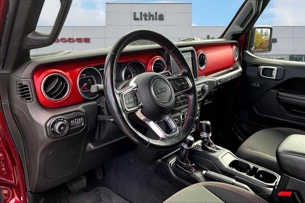 used 2021 Jeep Wrangler Unlimited car, priced at $39,700