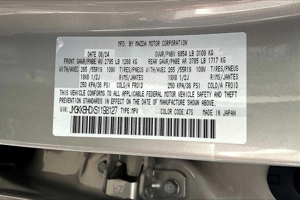 used 2025 Mazda CX-90 car, priced at $39,000