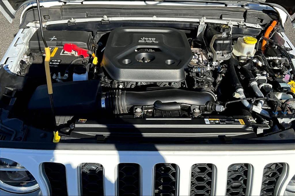 used 2022 Jeep Wrangler Unlimited 4xe car, priced at $33,995