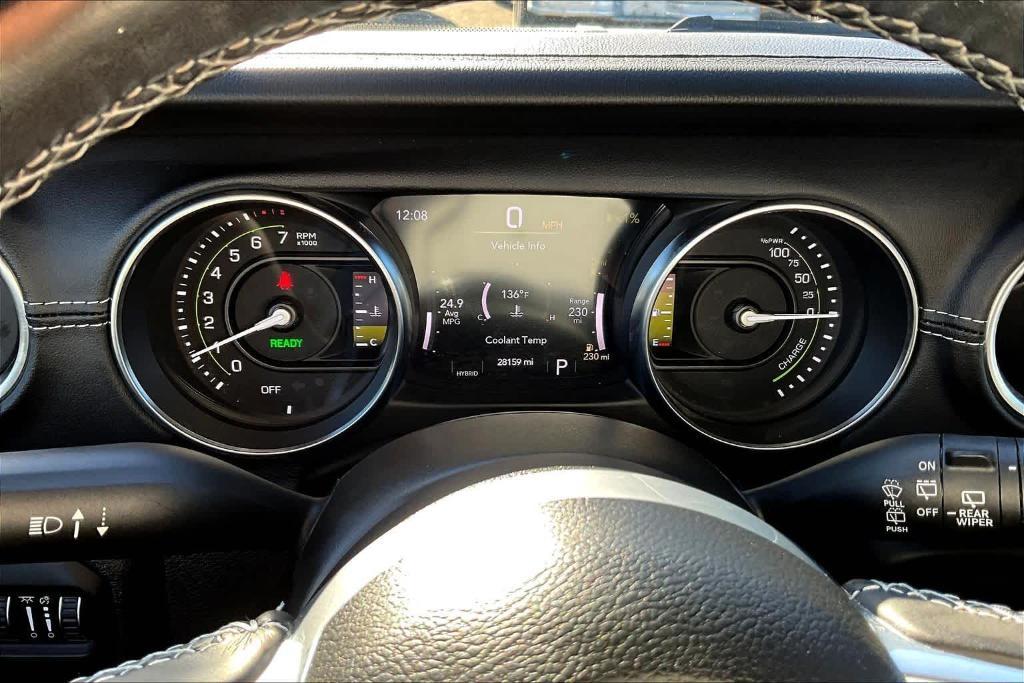 used 2022 Jeep Wrangler Unlimited 4xe car, priced at $33,995