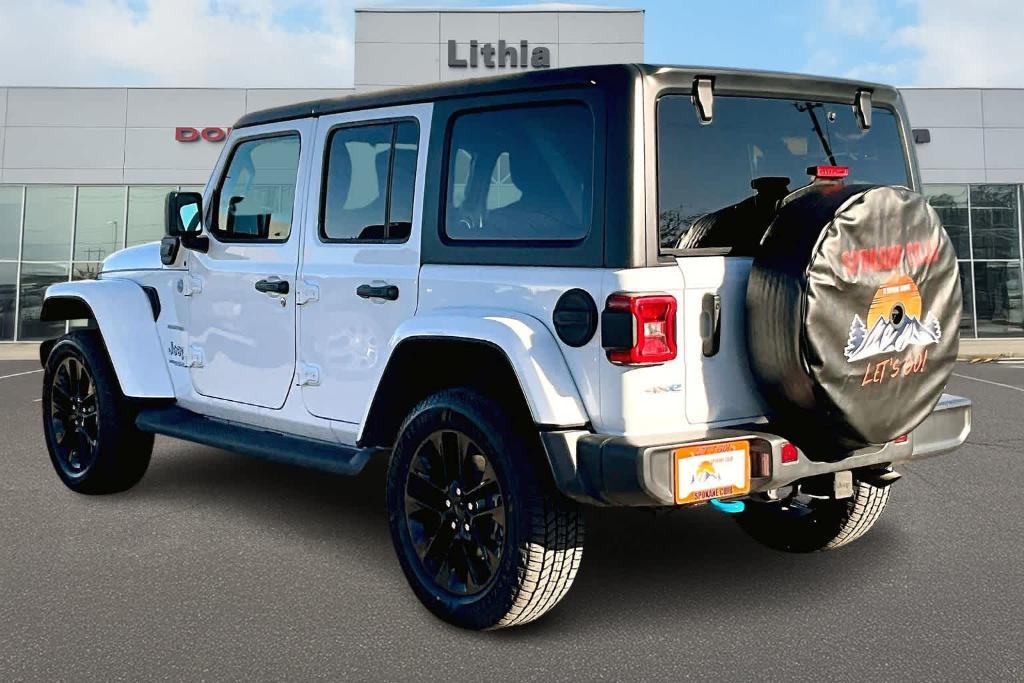used 2022 Jeep Wrangler Unlimited 4xe car, priced at $33,995