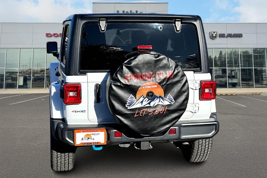 used 2022 Jeep Wrangler Unlimited 4xe car, priced at $33,995