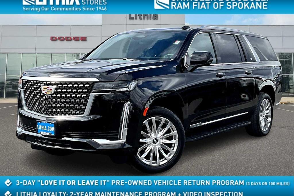 used 2023 Cadillac Escalade ESV car, priced at $76,000
