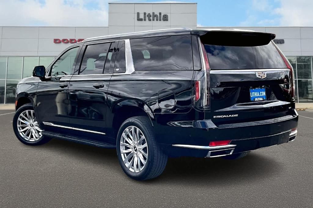 used 2023 Cadillac Escalade ESV car, priced at $76,000