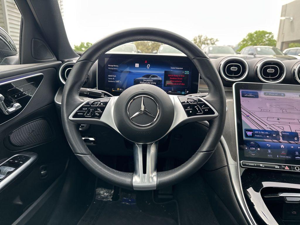 used 2024 Mercedes-Benz C-Class car, priced at $38,593