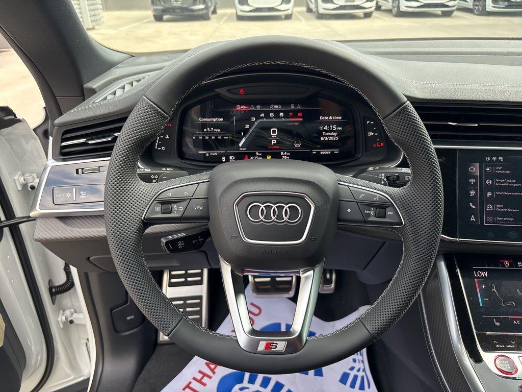 new 2025 Audi SQ8 car, priced at $103,150
