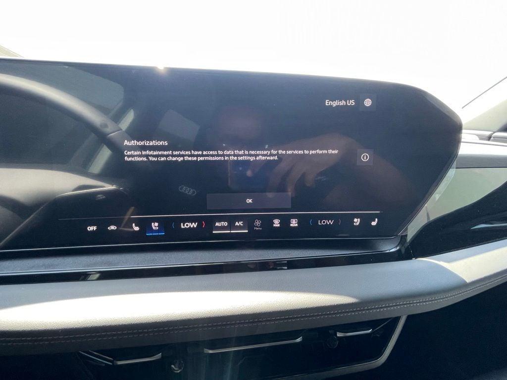 new 2025 Audi Q6 e-tron car, priced at $71,854