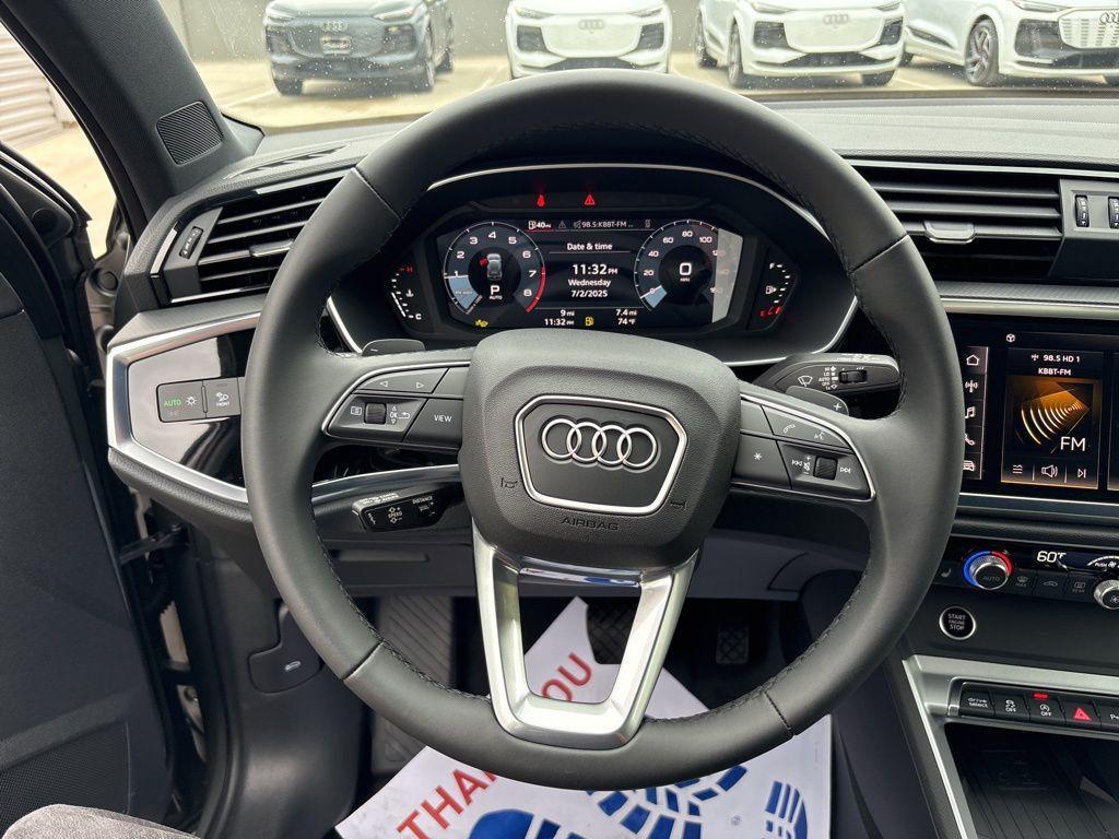 new 2025 Audi Q3 car, priced at $38,898