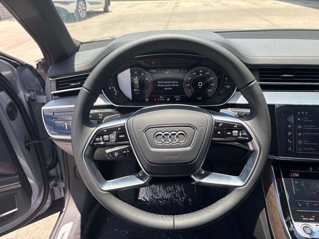 new 2025 Audi A8 car, priced at $88,349