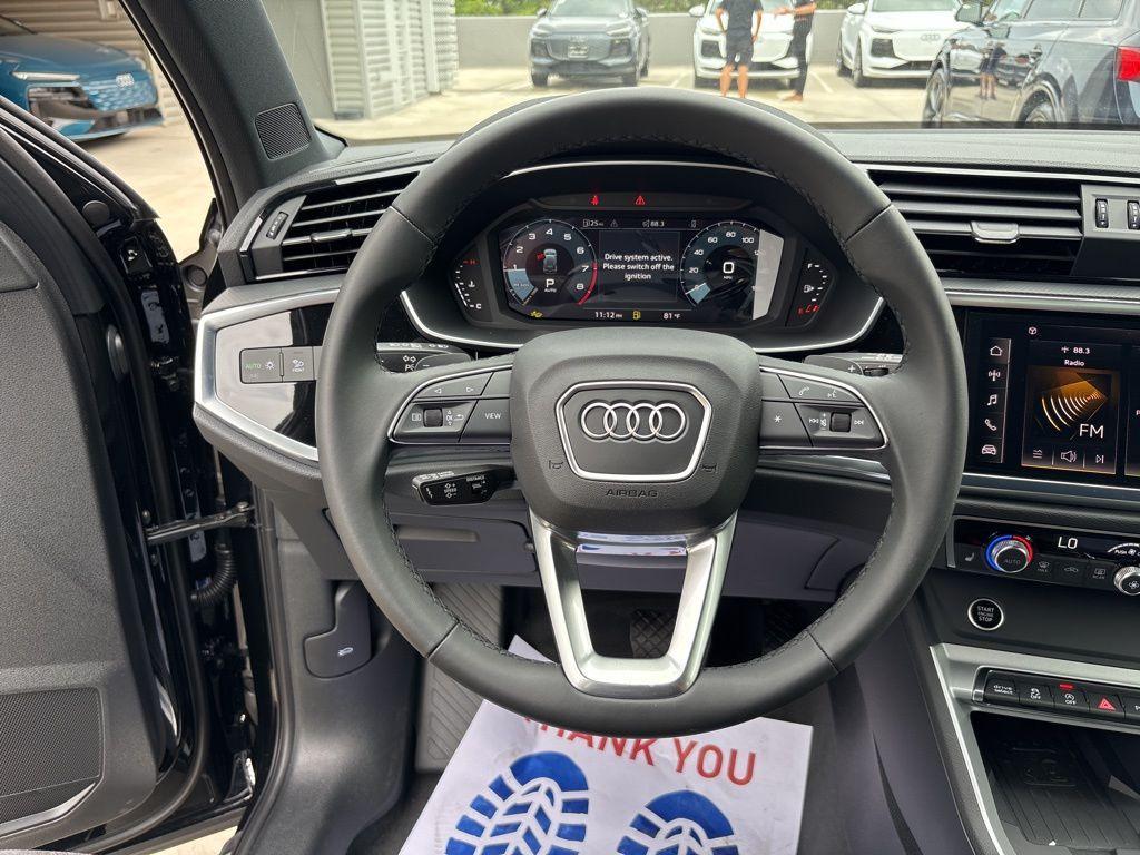 new 2025 Audi Q3 car, priced at $38,815