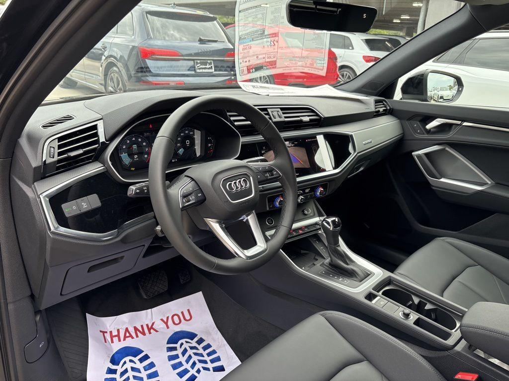 new 2025 Audi Q3 car, priced at $38,815
