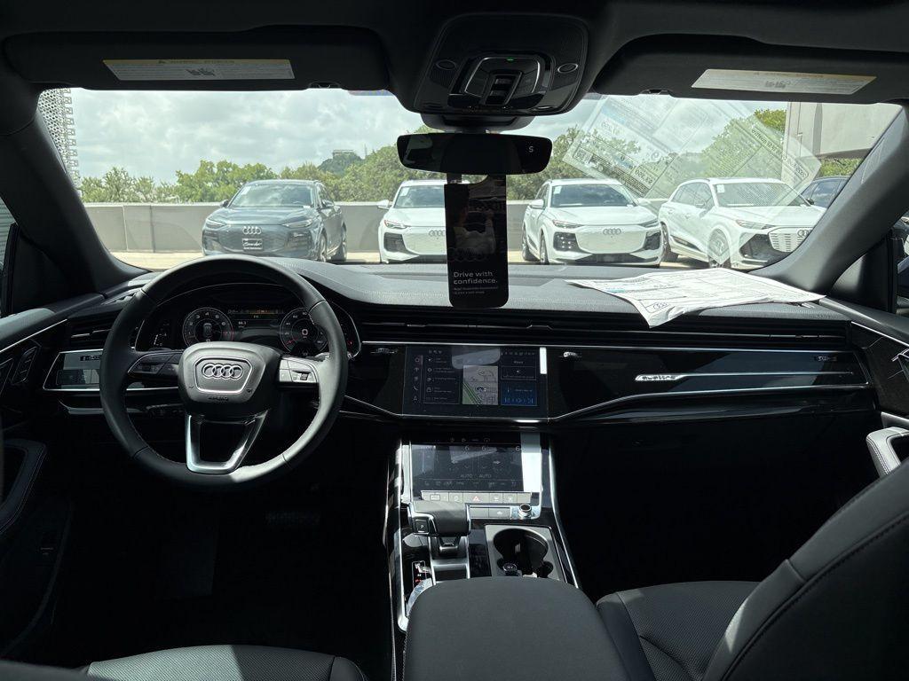 new 2025 Audi Q8 car, priced at $74,972