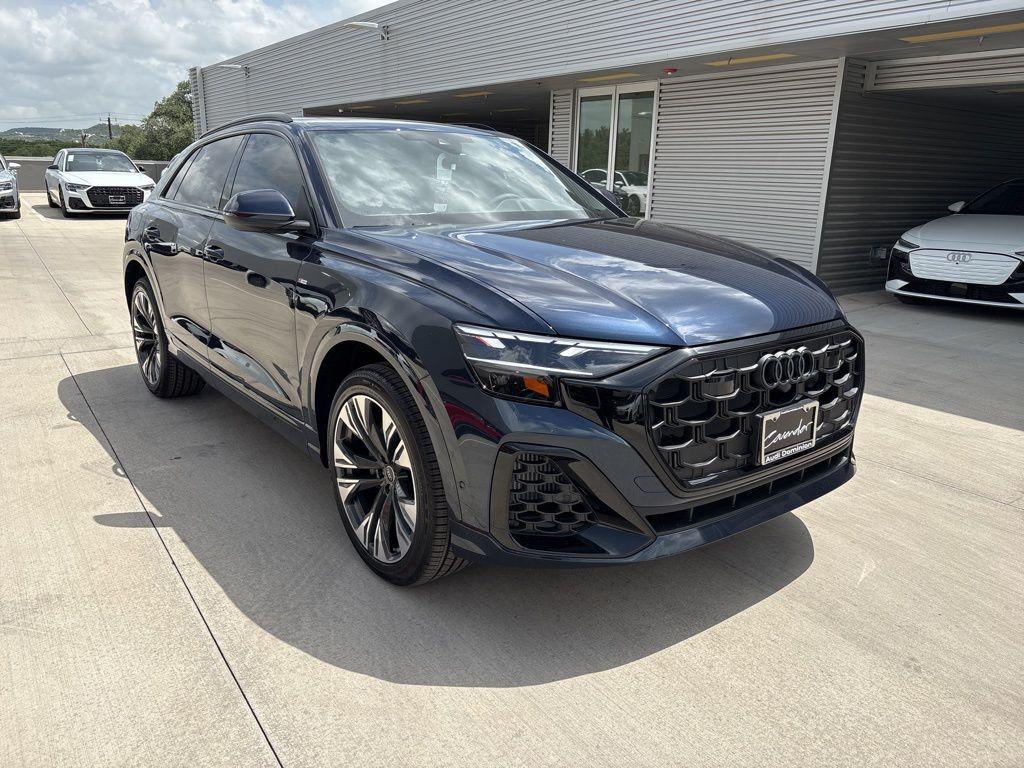 new 2025 Audi Q8 car, priced at $74,972
