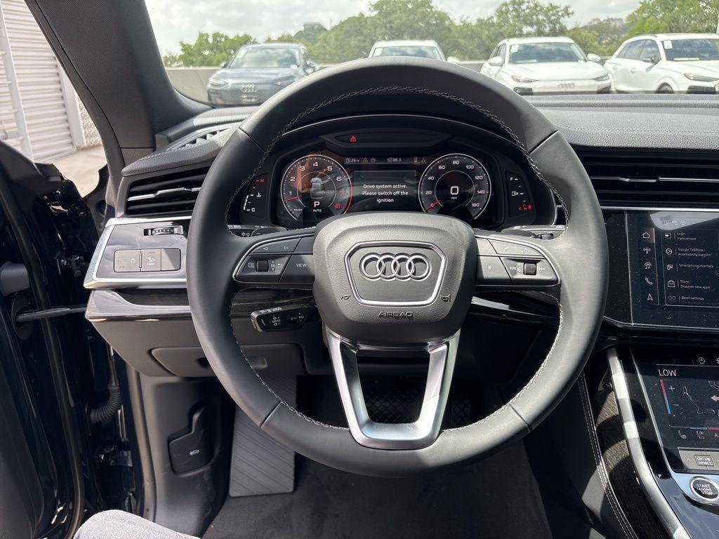 new 2025 Audi Q8 car, priced at $74,972