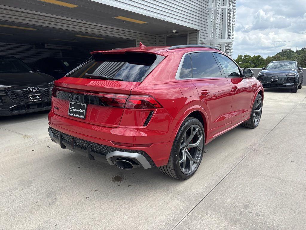 new 2025 Audi RS Q8 car, priced at $144,185