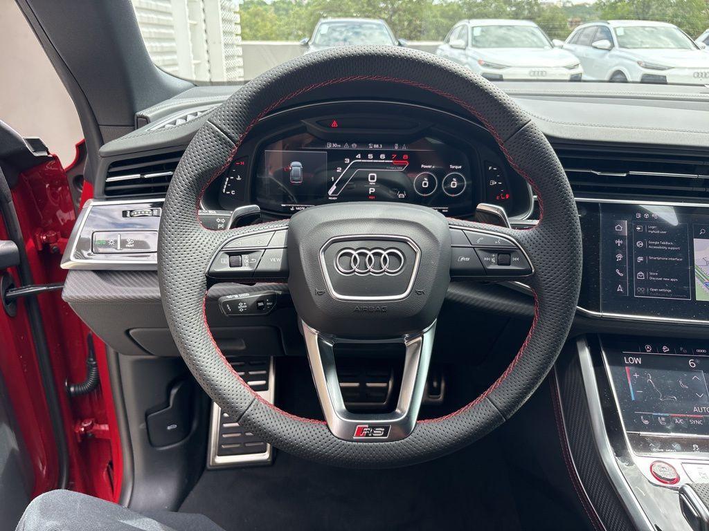new 2025 Audi RS Q8 car, priced at $144,185